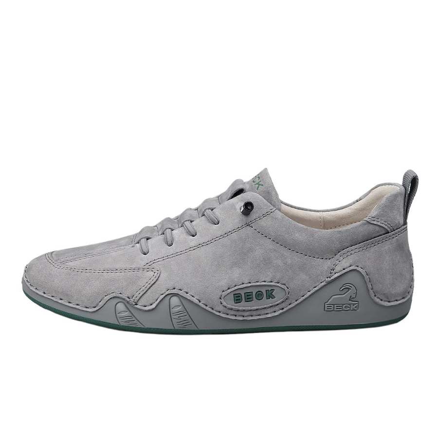 BECK Men's Casual Shoes Men's Low Top Sand, Gray