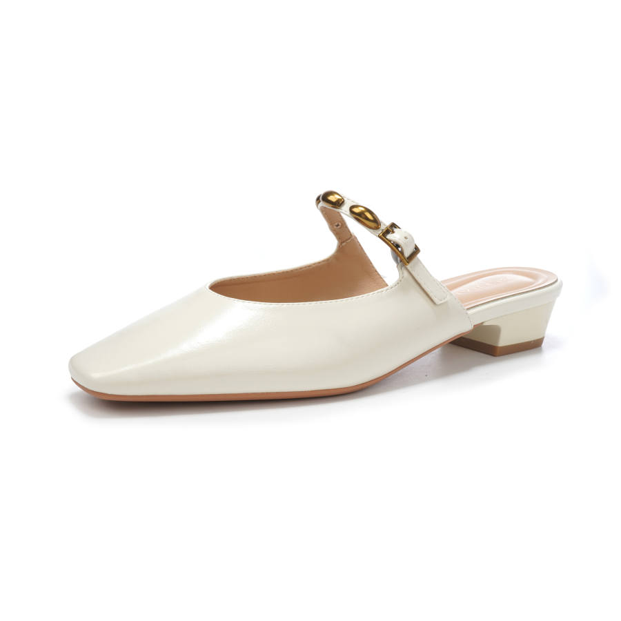 Beijiani Rubber Sole Abrasion Resistant Slip Resistant Closed Toe Slippers Women's