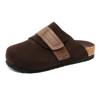 ABCYLM Rubber Sole Abrasion Resistant Abrasion Resistant Closed Toe Slippers Men's