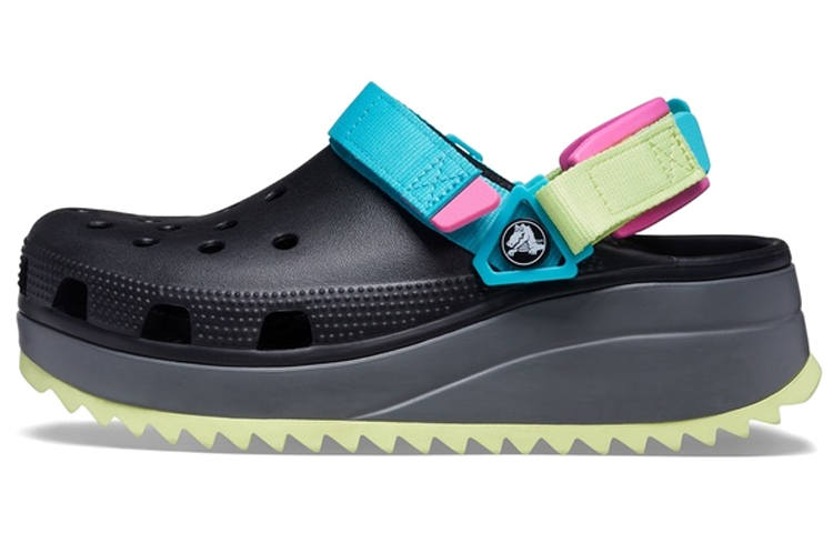 Crocs Crocs Classic Hiker Clog 'Black Blue Yellow'