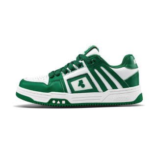 MAISON MISFIT 15 Savior Top Grain Cow Leather Low top Trendy Casual Skateboard Shoes Unisex Canyon Green