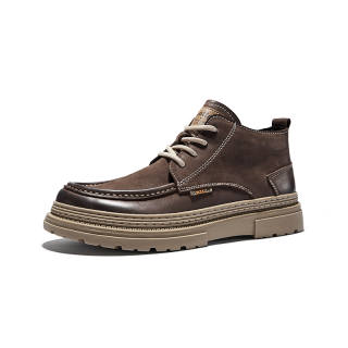 Hautton Jeans Short Combat Boots Men's