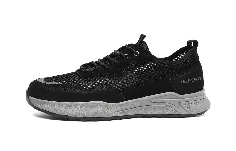 HLA Casual Shoes Men's Low Top Black