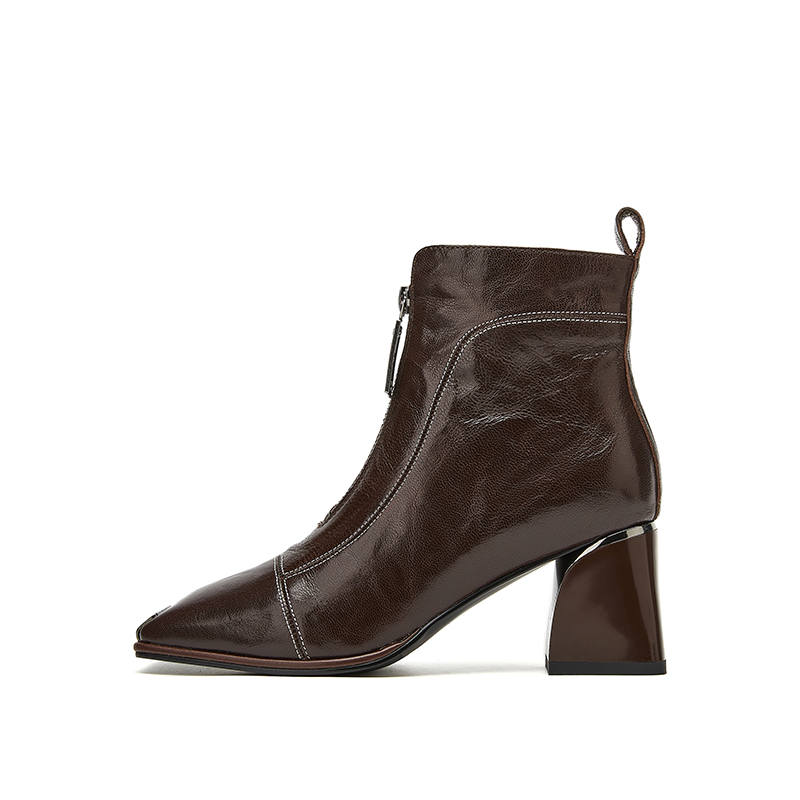 ST&SAT ST&SAT Sheepskin Ankle Boots Women's