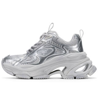 GG-CC GG CC Dirty Casual Lightweight Height Increasing Low top Platform Chunky Sneakers Women's