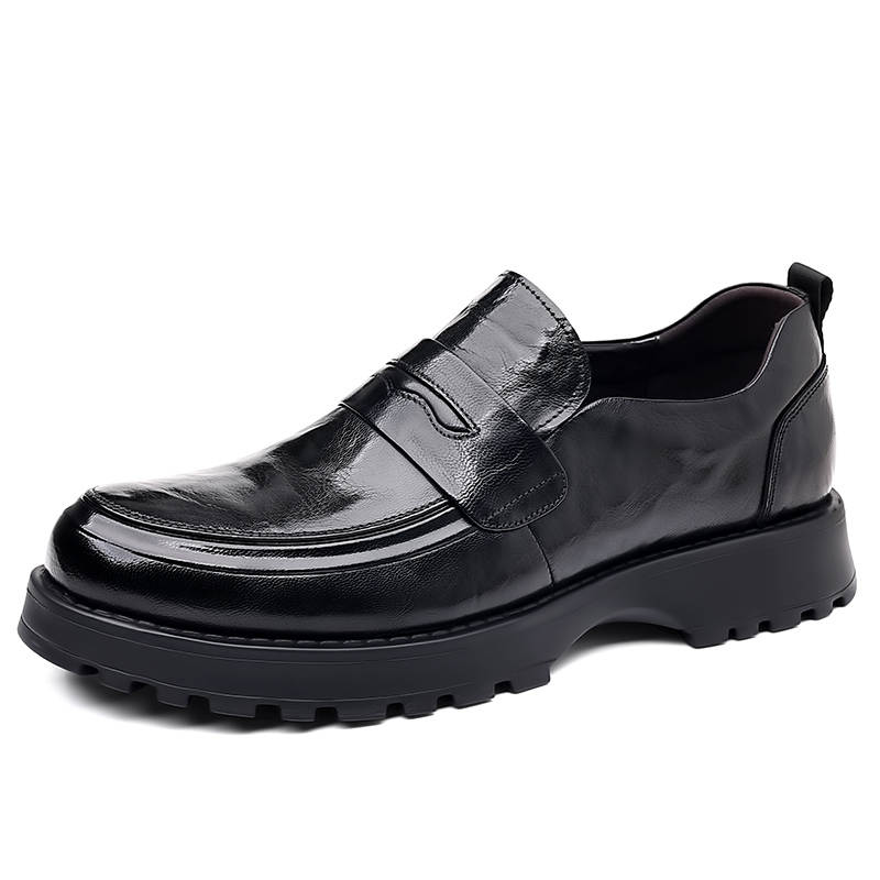 KACHILANG Cow Split Leather Casual Shoes Men's