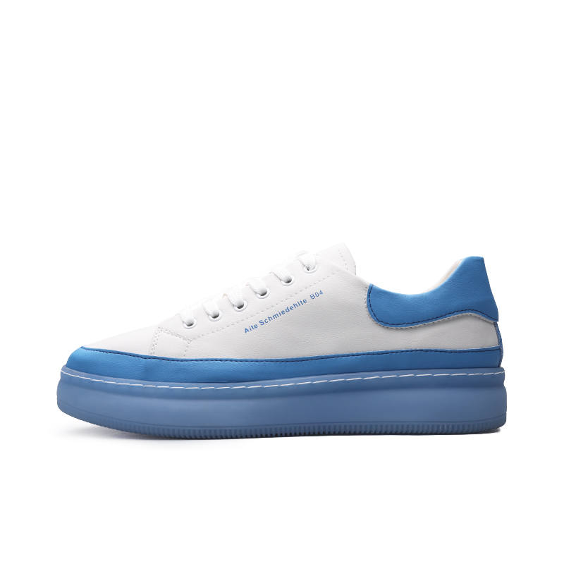 PARDASAUL Cow Leather Casual Shoes Men's White