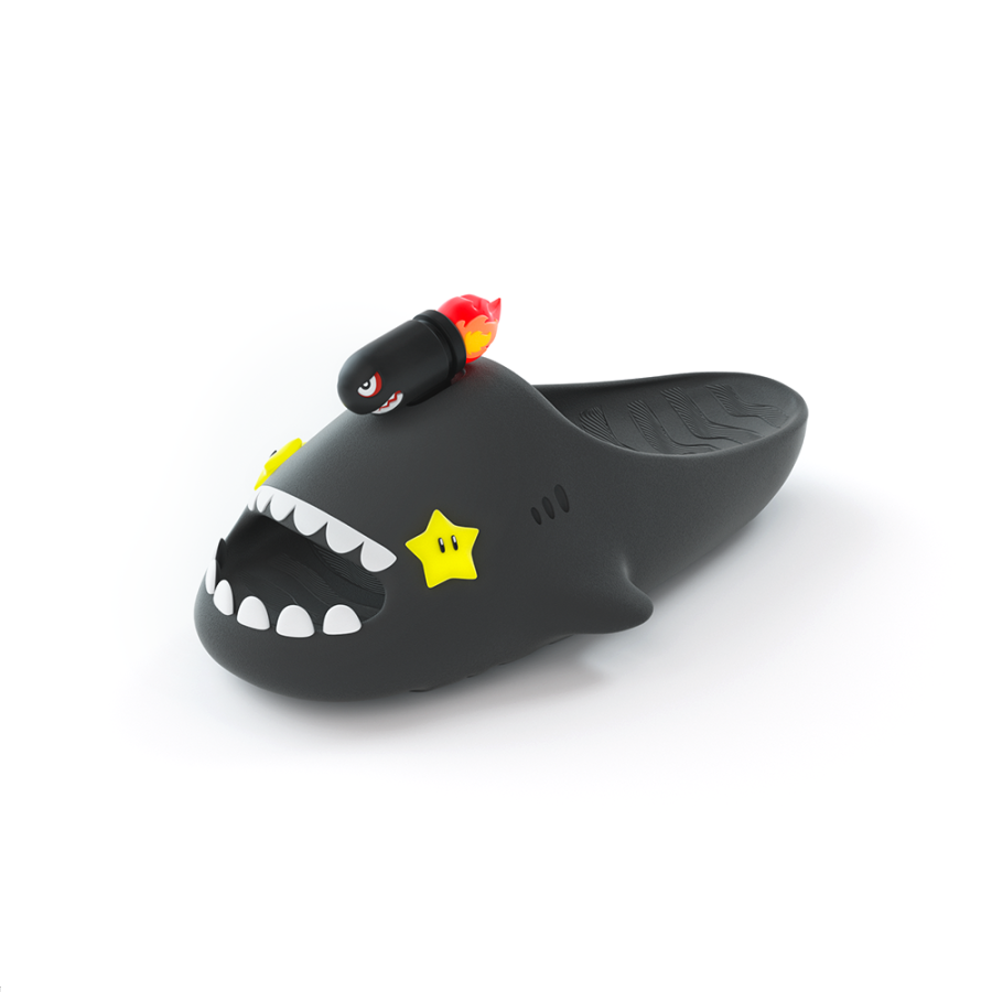 HelloSlippers HelloSlippers Shark Sharkicks Cannonball, Slide Slippers Unisex