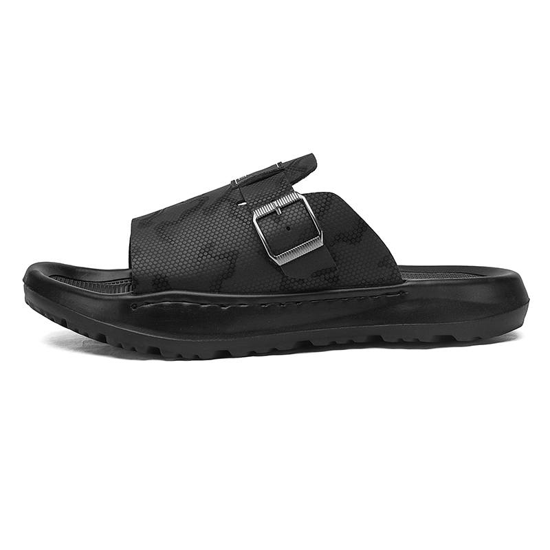 CAOZE Rubber Sole Slip Resistant Slip Resistant Slide Slippers Men's