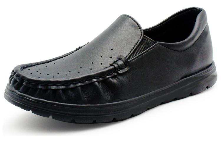 PANSY PANSY Microfiber Leather Loafers Men's