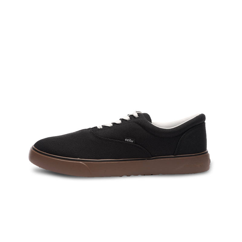 Ccilu Presole Coffee Residue Low top Skateboard Shoes Unisex