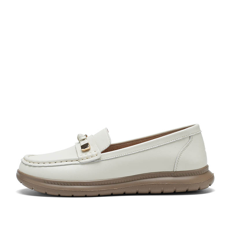 ZULIZ Loafers Women's Apricot/Ecru/Black