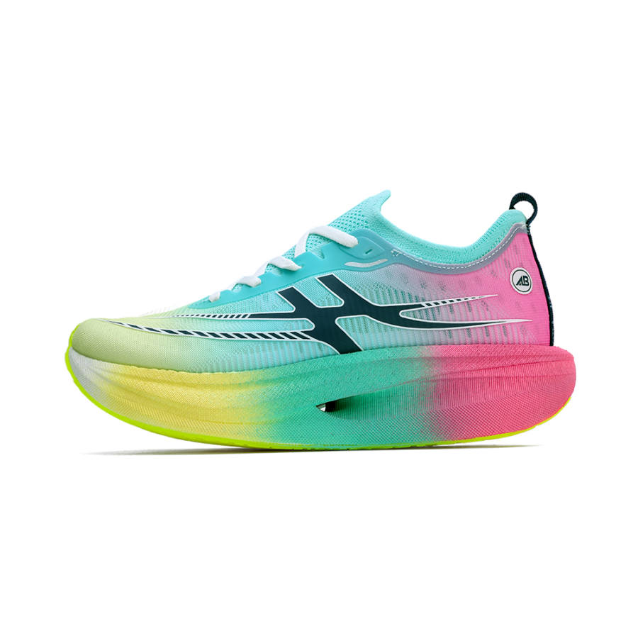 ANBU Low top Casual Physical Fitness Test & Exam Racing Running Shoes Unisex Rainbow Pink