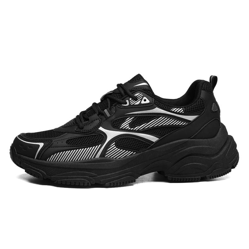 GONGNIUMEILI Pu Low top Chunky Sneakers Men's