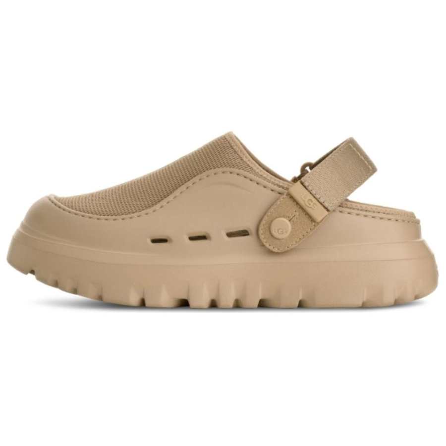 UGG UGG Slip Resistant Closed Toe Slippers Unisex Dark Sand