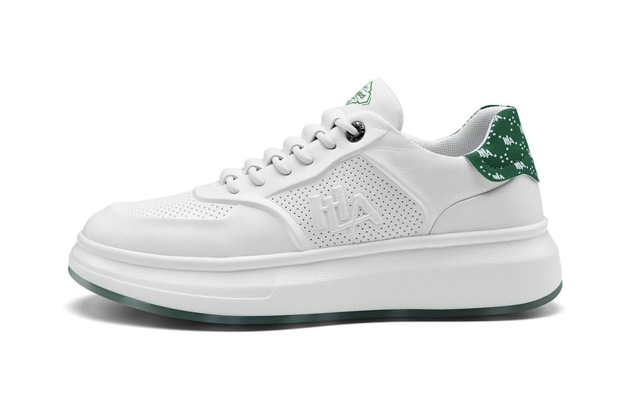 HLA HLA Microfiber Leather Low top Skateboard Shoes Men's
