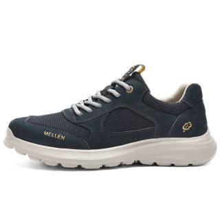 MELLEN Men's Casual Shoes Men's Low Top Navy Blue \ Black \ Brown \ Dark Gray \ Light Brown \ Apricot