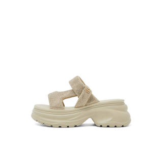 COMELY Slide Slippers Women's Black/Light Gold
