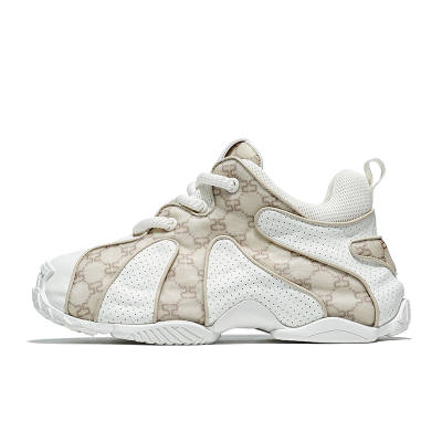 MOERBAI Cow Split Leather Low top Chunky Sneakers Men's
