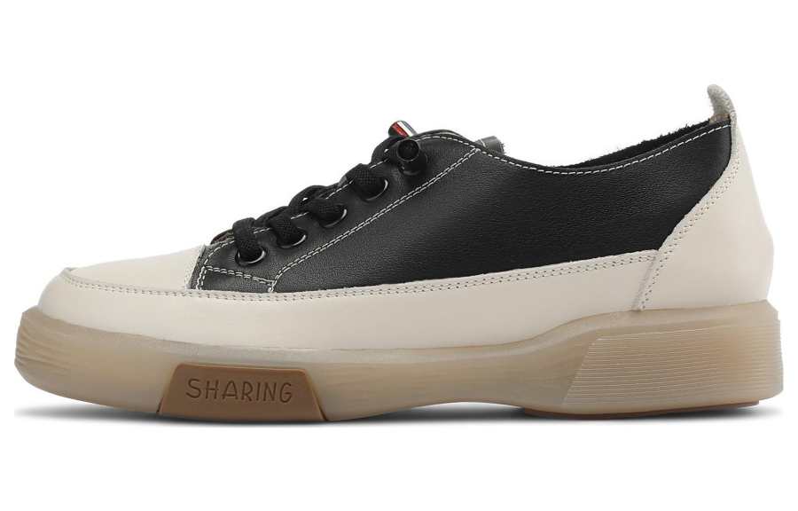 OCCAMAN Cow Leather Low top Casual Shoes Women's