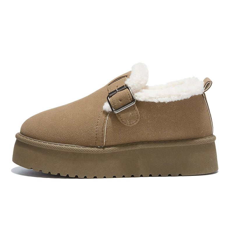 VICTORIA&VERA Synthetic Leather Comfortable Fashion Classic Fleece Lined Low top Casual Shoes Women's