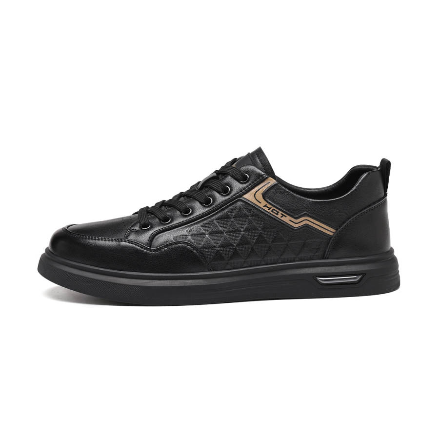 RED DRAGONFLY Leather Abrasion Resistant Low top Skateboard Shoes Men's