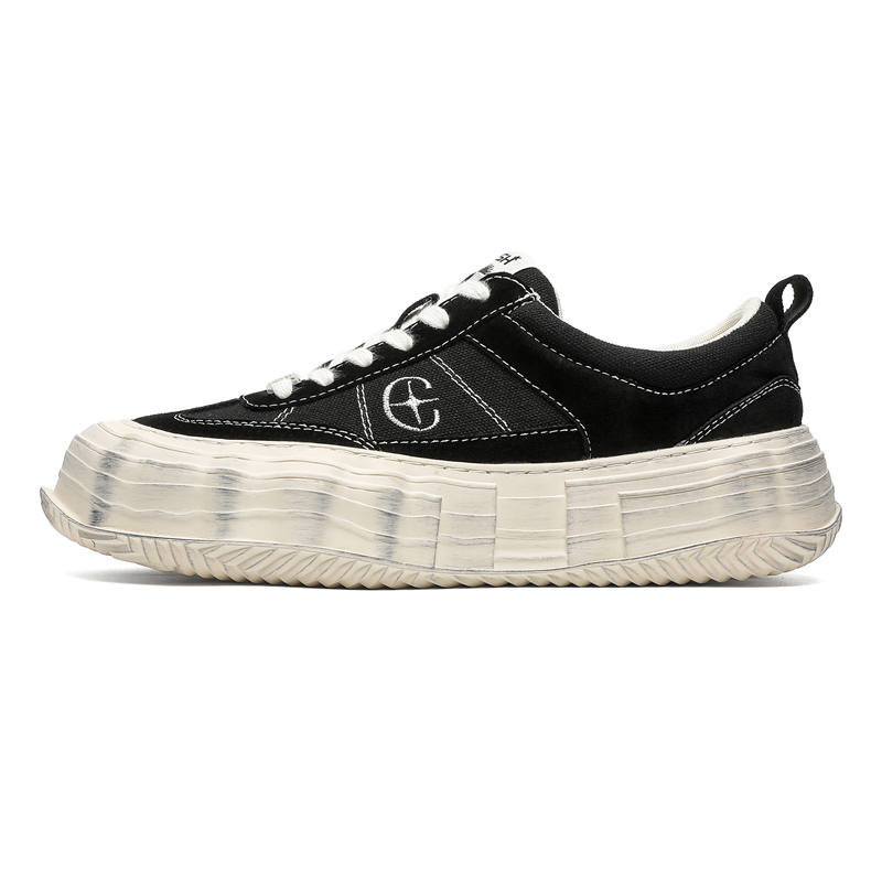 BAILUNHAN Canvas Slip Resistant Slip Resistant Low top Skateboard Shoes Unisex