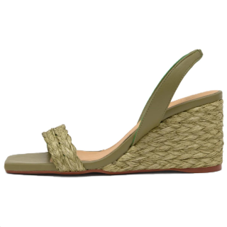 Castañer Barby One Strap Sandals 8cm Women's Green