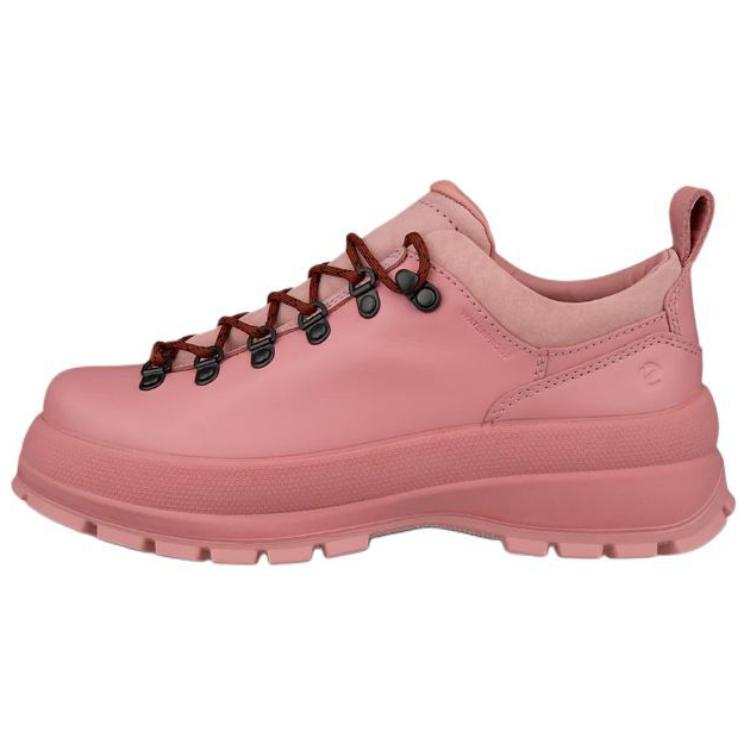 Ecco TRACK 30 Leather Low top Casual Shoes Women's Pink