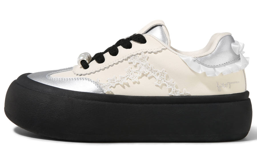 TTKJ Height Increasing Abrasion Resistant Height Increasing Abrasion Resistant Low top Skateboard Shoes Women's
