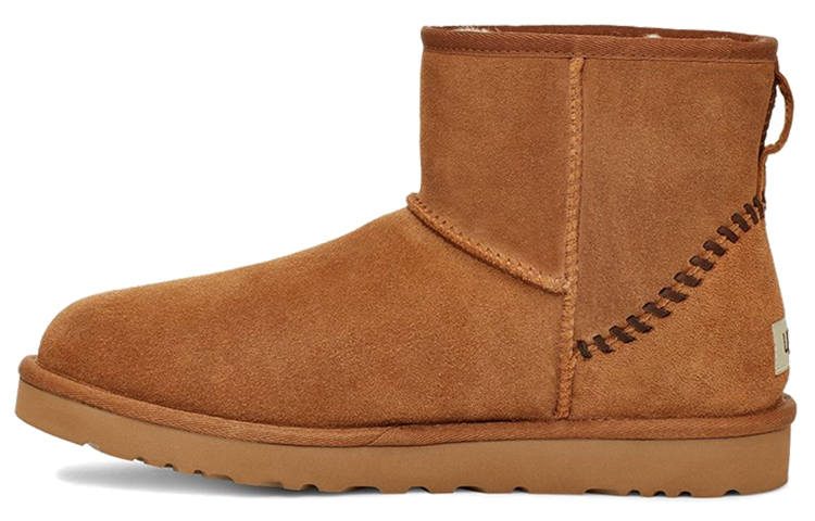 UGG UGG Classic Mini Deco Suede Boot 'Brown'
