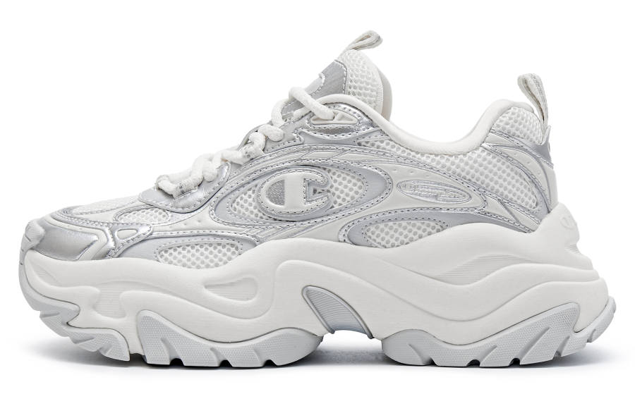 Champion Nebula Layered Chunky Sneakers Women's Silver