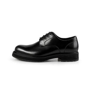 BOSSSUNWEN Calfskin Casual Shoes Men's Black