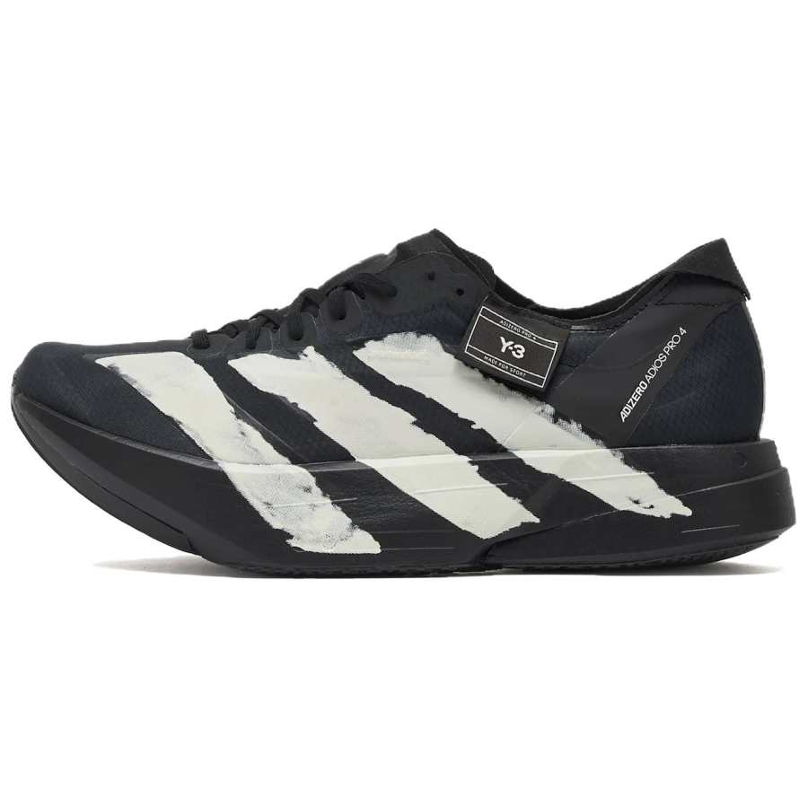 Y-3 Y 3 Adios Pro 4.0 Low top Running Shoes Unisex Black White
