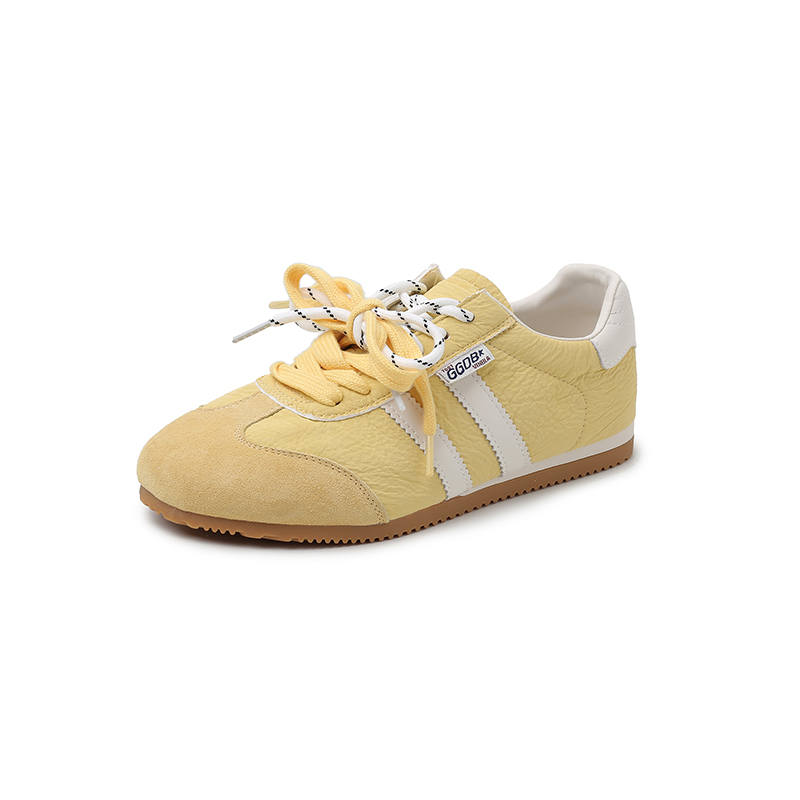 GERUIDIOU Pigskin Slip Resistant, Breathable, And Lightweight Slip Resistant, Breathable, Lightweight Low top