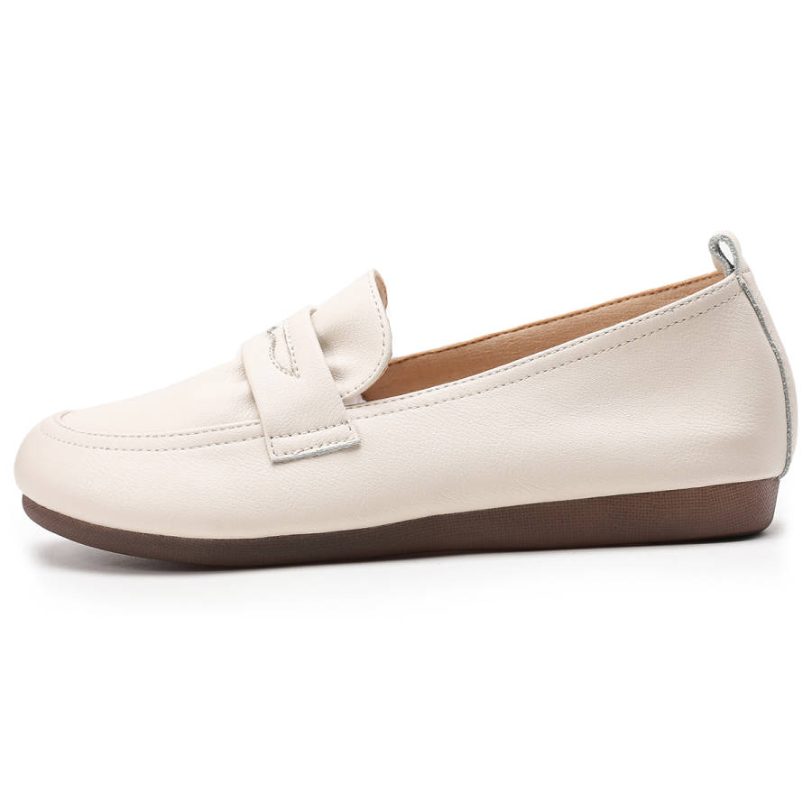 KANGLINIAO Cow Split Leather Casual Shoes 1.5cm Women's