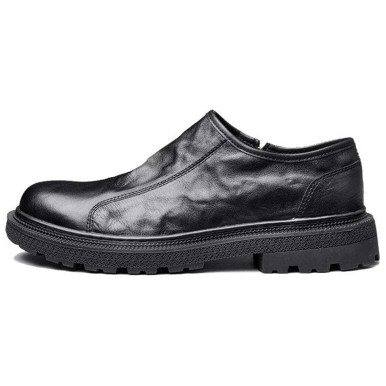 Brounvanm Top Grain Cow Leather Casual Shoes Men's