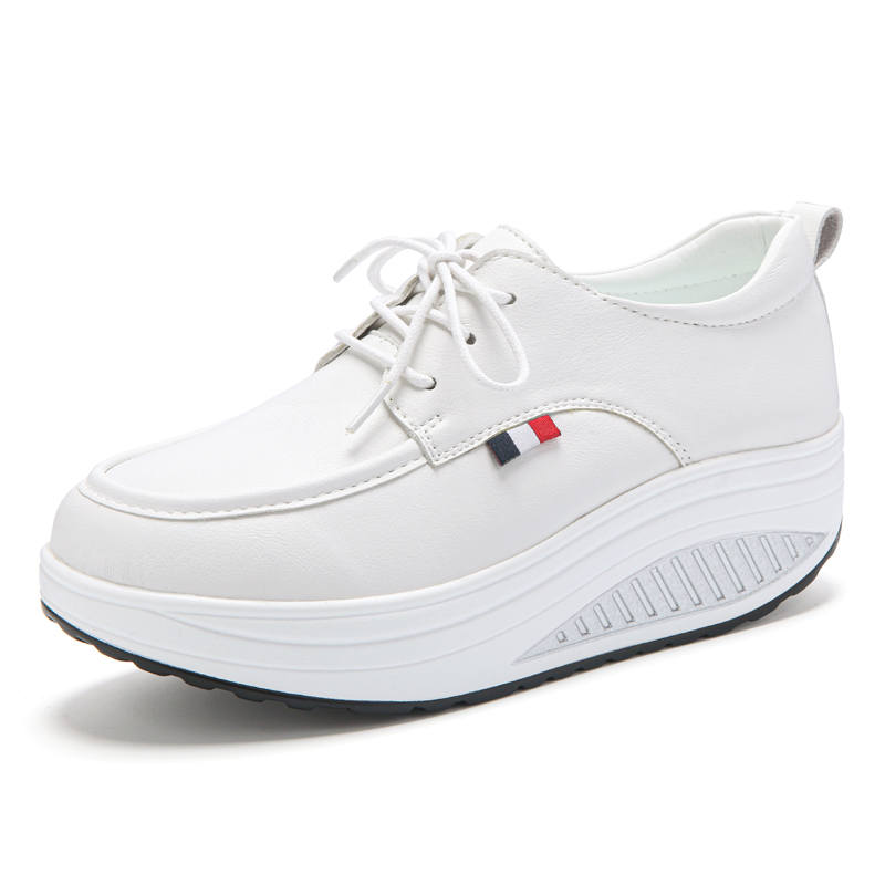 Reivantix Reivanti Microfiber Leather Low top Casual Shoes Women's White