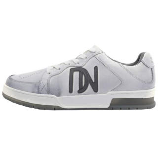 DAVID NAMAN Cow Leather Low top Skateboard Shoes Men's Gray
