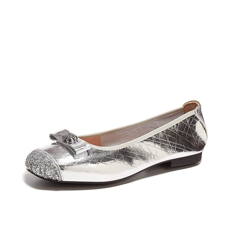 QUICHESHOES Cow Split Leather Casual Shoes Women's