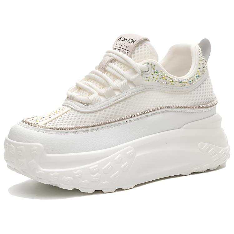 JIETEGONGYANG Cushioning Abrasion Resistant Cushioning, Wear Resistant Low top Casual Shoes Women's