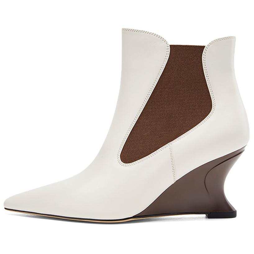 NINE WEST Cow Leather Ankle Boots Women's