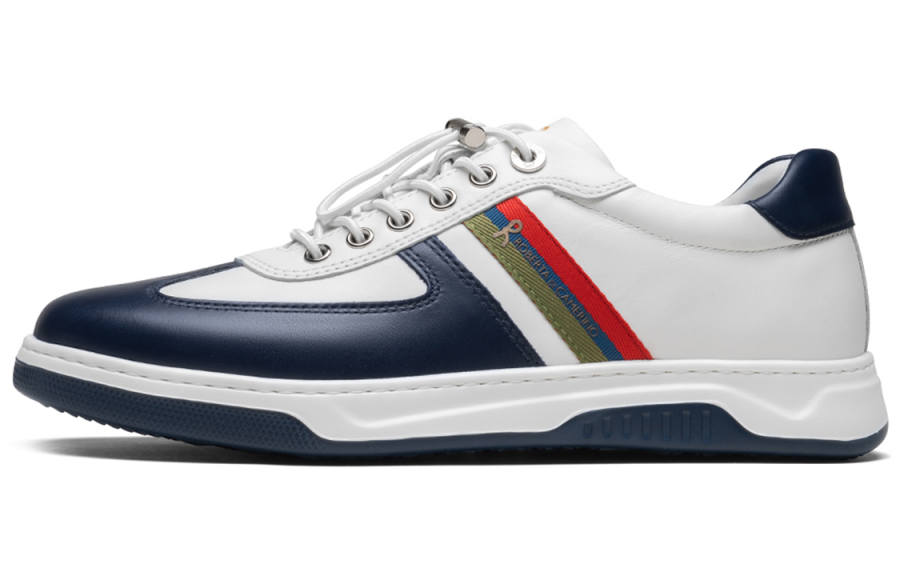 ROBERTA DI CAMERINO Cow Leather Abrasion Resistant Low top Sports Casual Shoes Men's Blue
