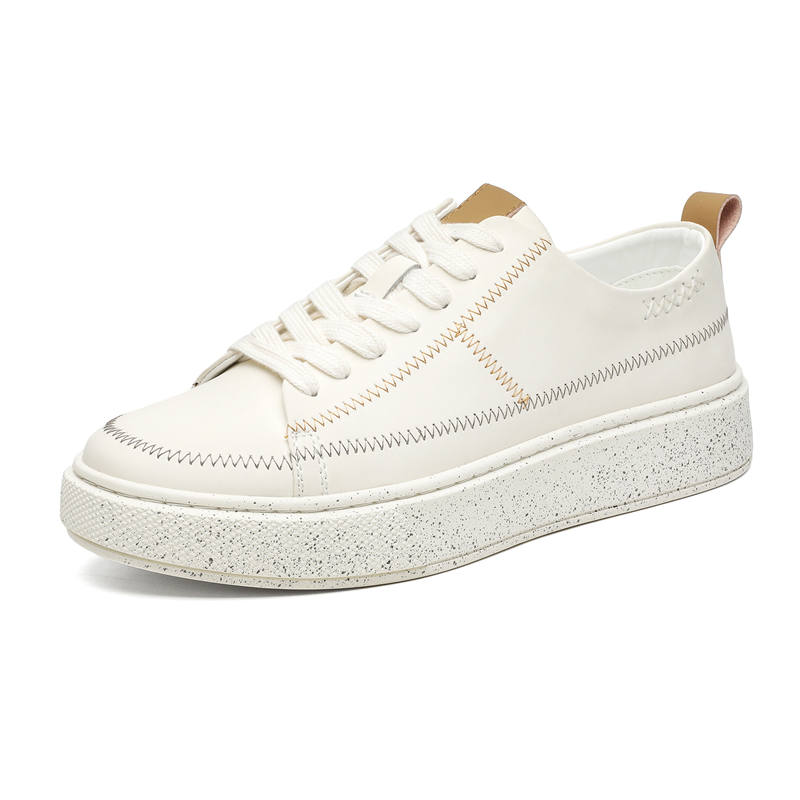MODENGPAN MODENGPAN Microfiber Leather Lightweight Low top Skateboard Shoes Men's