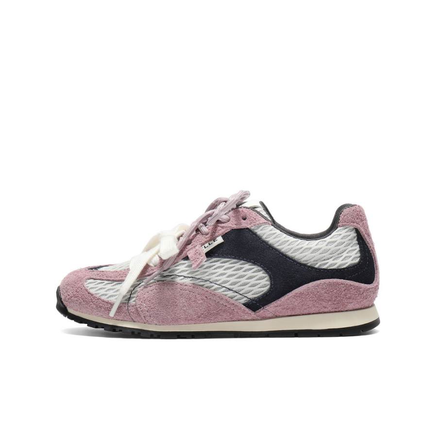 BELLE Cow Split Leather Low top Casual Shoes Women's