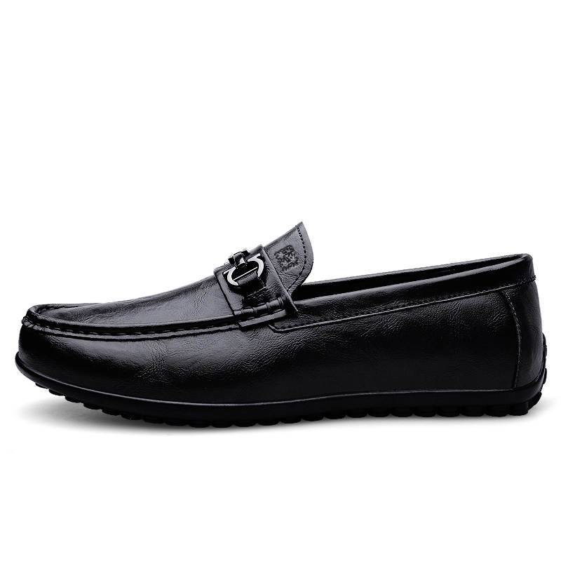 Mulinsen Gommino Loafers Men's Black/Brown/White