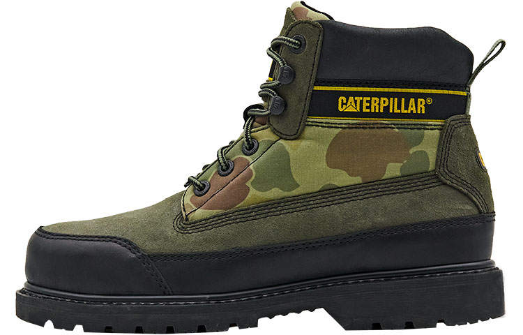 CAT CAT Outdoor Boots Unisex Camouflage Black Green