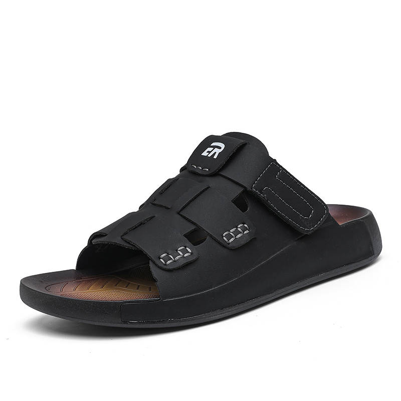 CAOZE Stitching Abrasion Resistant Abrasion Resistant Slide Slippers Men's