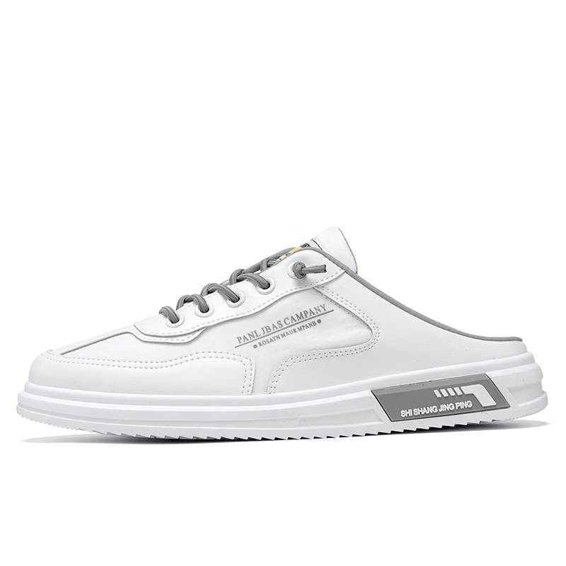 GONGNIUMEILI Rubber Sole Closed Toe Slippers Men's