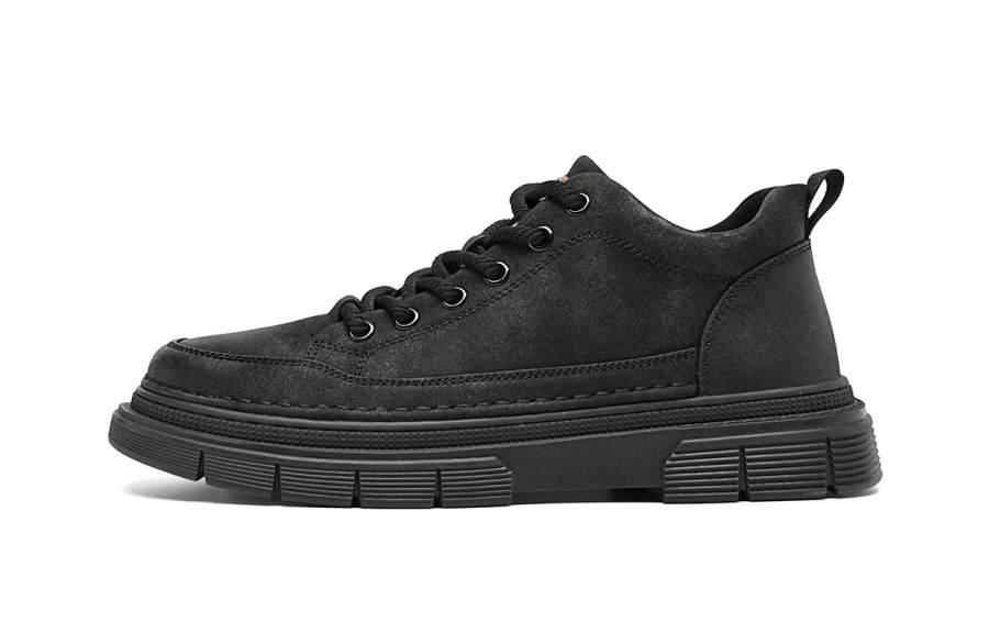 HLA Synthetic Leather Mid top Skateboard Shoes Men's